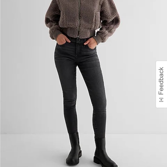 Express Teddy Bomber Jacket - Picture 5 of 7